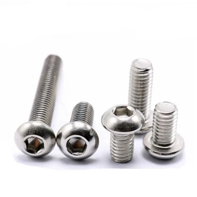 پیچ شش گوشه سر دکمه ISO 7380